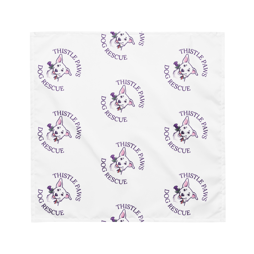 Thistle Paws Rescue Dog Bandana