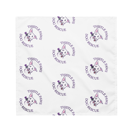 Thistle Paws Rescue Dog Bandana